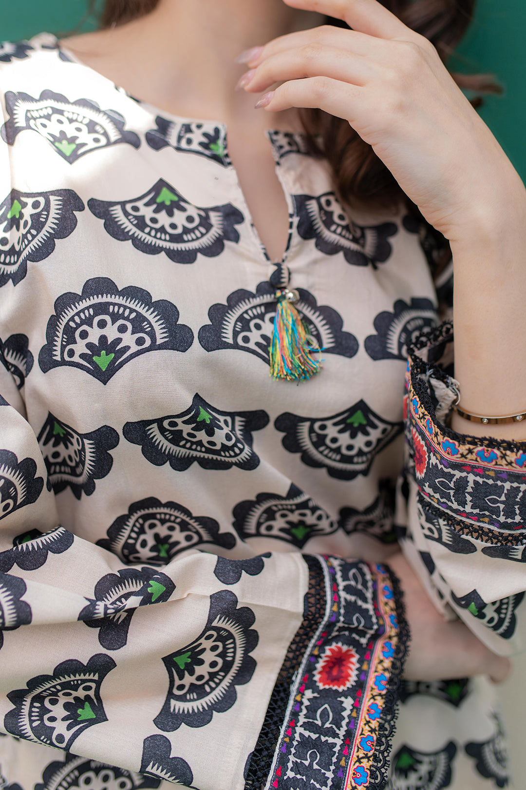 Zellbury | Summer Pret | Kurta Trouser - 2809 -  Zellbury Women Essential Pret - Original Designer Dress - House of Maryam