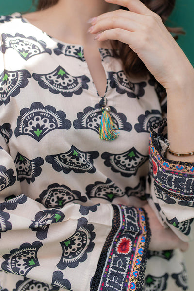 Zellbury | Summer Pret | Kurta Trouser - 2809 -  Zellbury Women Essential Pret - Original Designer Dress - House of Maryam