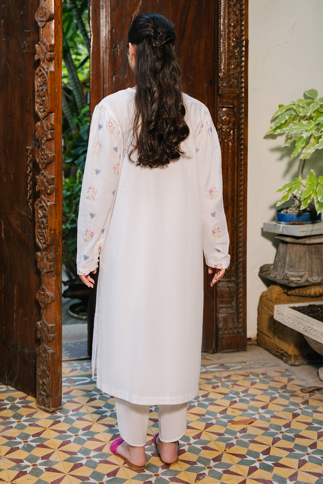 Zellbury | Summer Pret | Embroidered Kurta - 2015 -  Zellbury Women Signature Pret - Original Designer Dress - House of Maryam