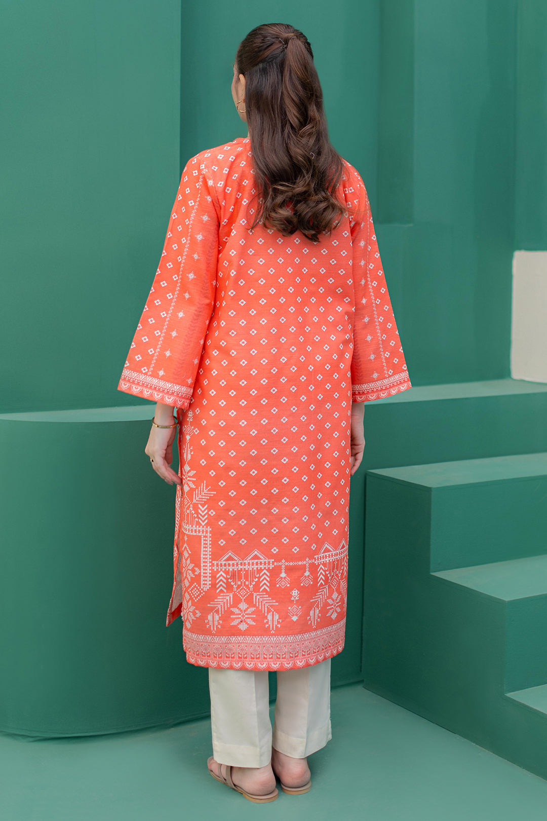 Zellbury | Winter Pret | Embroidered Kurta - 2970 -  Zellbury Women Essential Pret - Original Designer Dress - House of Maryam