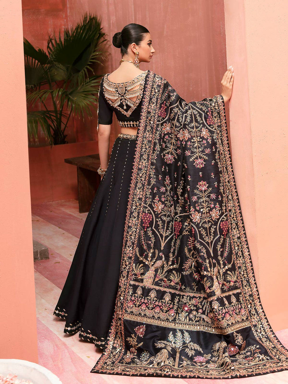 Gulaal | Wedding Formals | MAYAL GL-WS-22V1-32 (LEHNGA AND CHOLI) by Designer Gulaal - House of Maryam - Pakistani Designer Ethnic Wear in {{ shop.shopifyCountryName }}