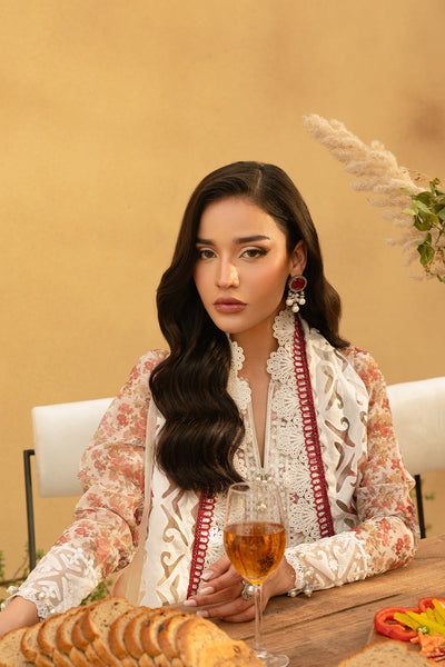 Saira Rizwan | Luxury Lawn 25 | MAYA-SRL25-06 -  Saira Rizwan Ladies Clothes - Original Designer Dress - House of Maryam