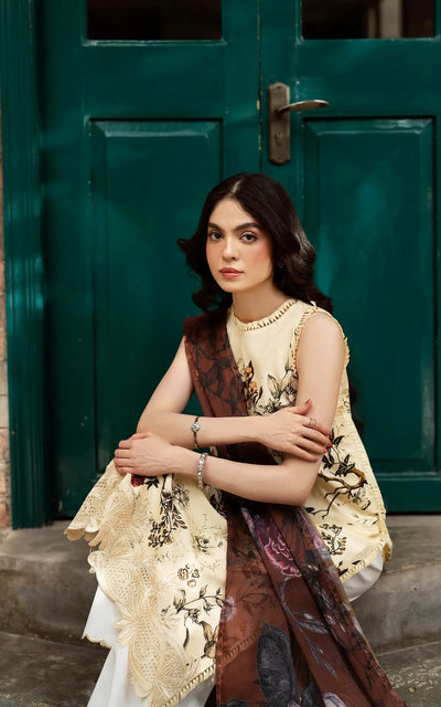 Asifa and Nabeel | Yakin Summer 25 | Meadow Bloom-(YKL25-01) -  Asifa and Nabeel Ladies Clothes - Original Designer Dress - House of Maryam