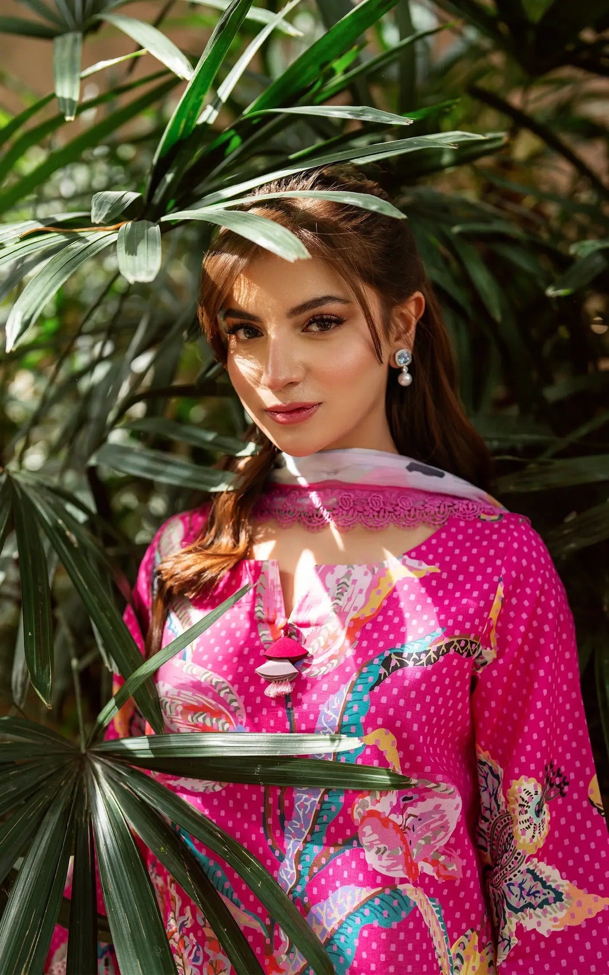 Asifa and Nabeel | Yakin Summer 25 | Roseveil-(YKL25-10) -  Asifa and Nabeel Ladies Clothes - Original Designer Dress - House of Maryam