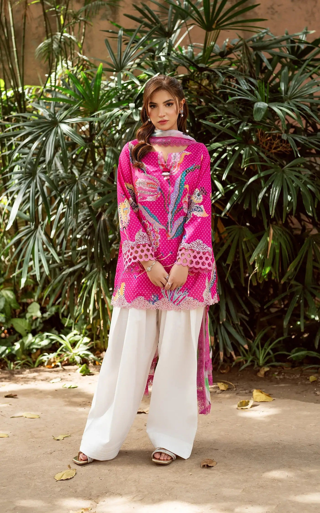 Asifa and Nabeel | Yakin Summer 25 | Roseveil-(YKL25-10) -  Asifa and Nabeel Ladies Clothes - Original Designer Dress - House of Maryam