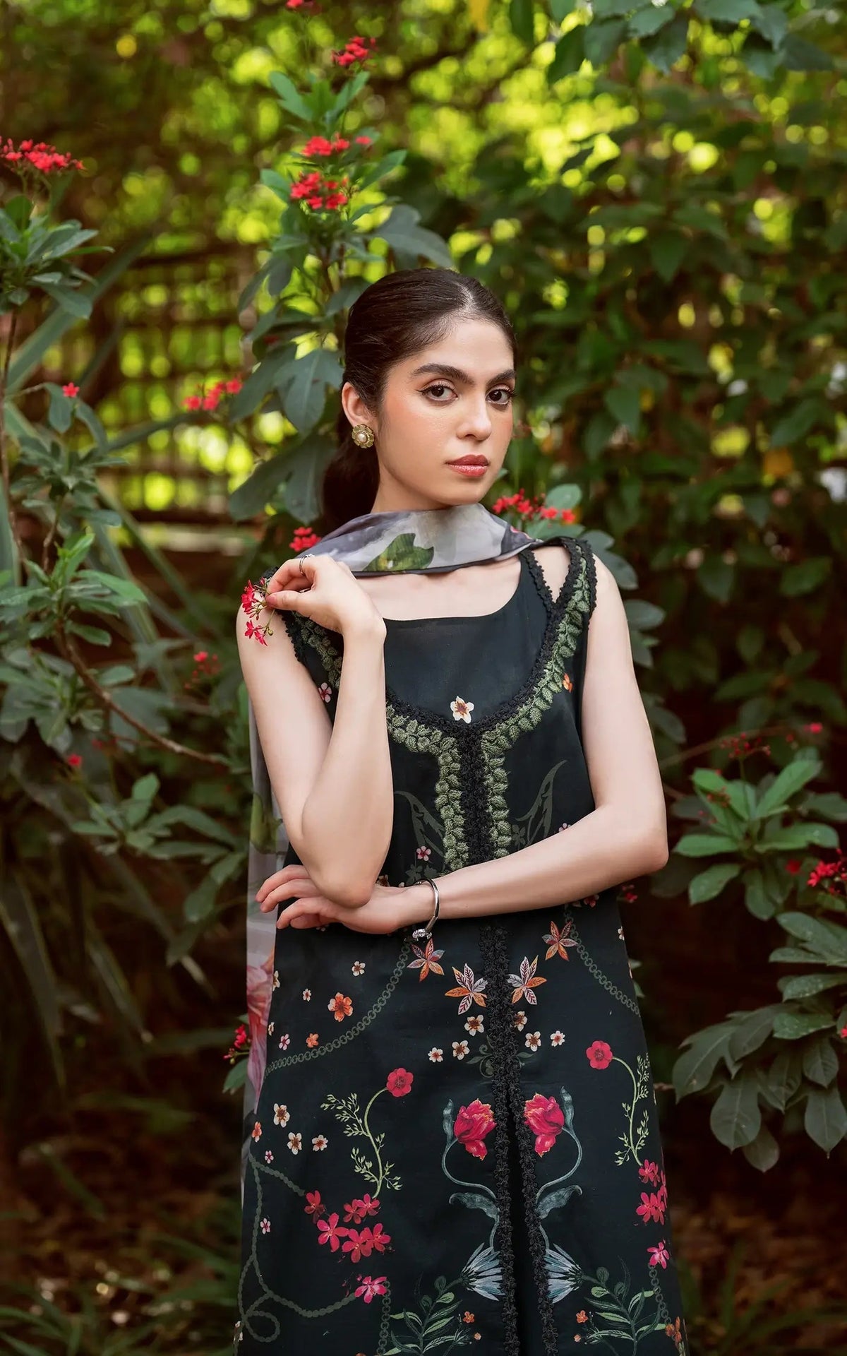 Asifa and Nabeel | Yakin Summer 25 | Elysian-(YKL25-11) -  Asifa and Nabeel Ladies Clothes - Original Designer Dress - House of Maryam