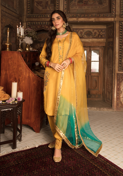 Maya | Eid Collection Gul Bahaar | NAZNEEN by Designer Maya - House of Maryam - Pakistani Designer Ethnic Wear in {{ shop.shopifyCountryName }}