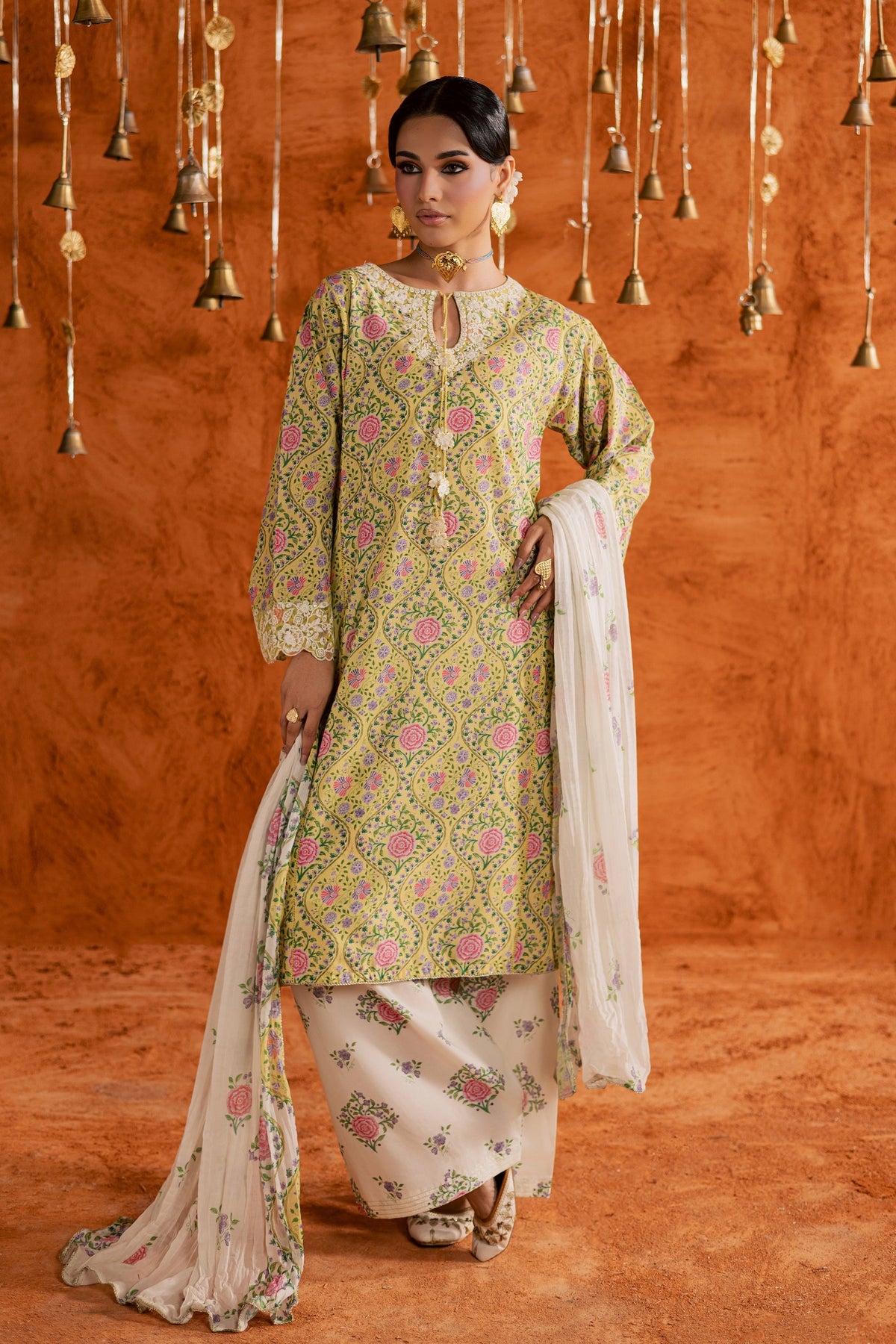 Batik | Festive Eid 26 | Yellow Minsa, image 5