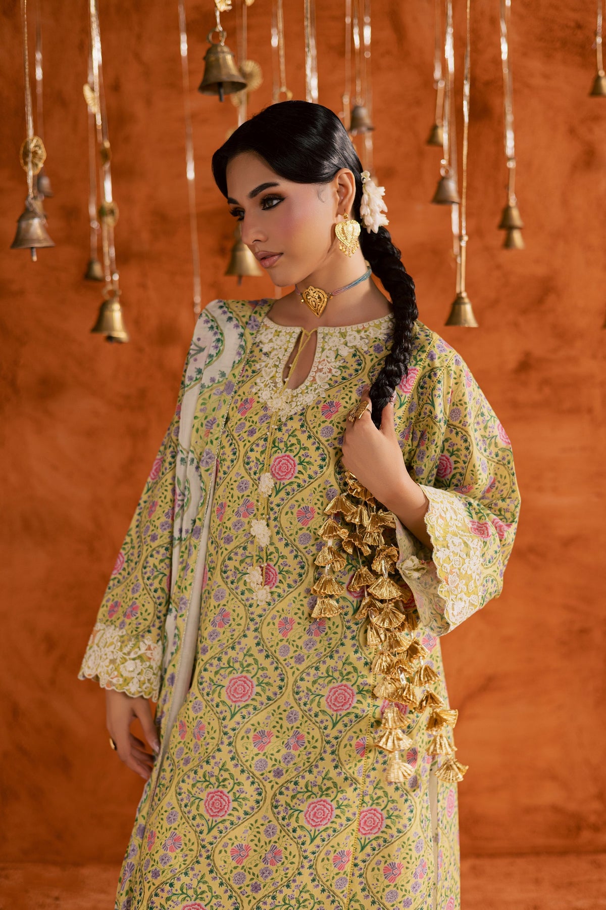 Batik | Festive Eid 26 | Yellow Minsa, image 3