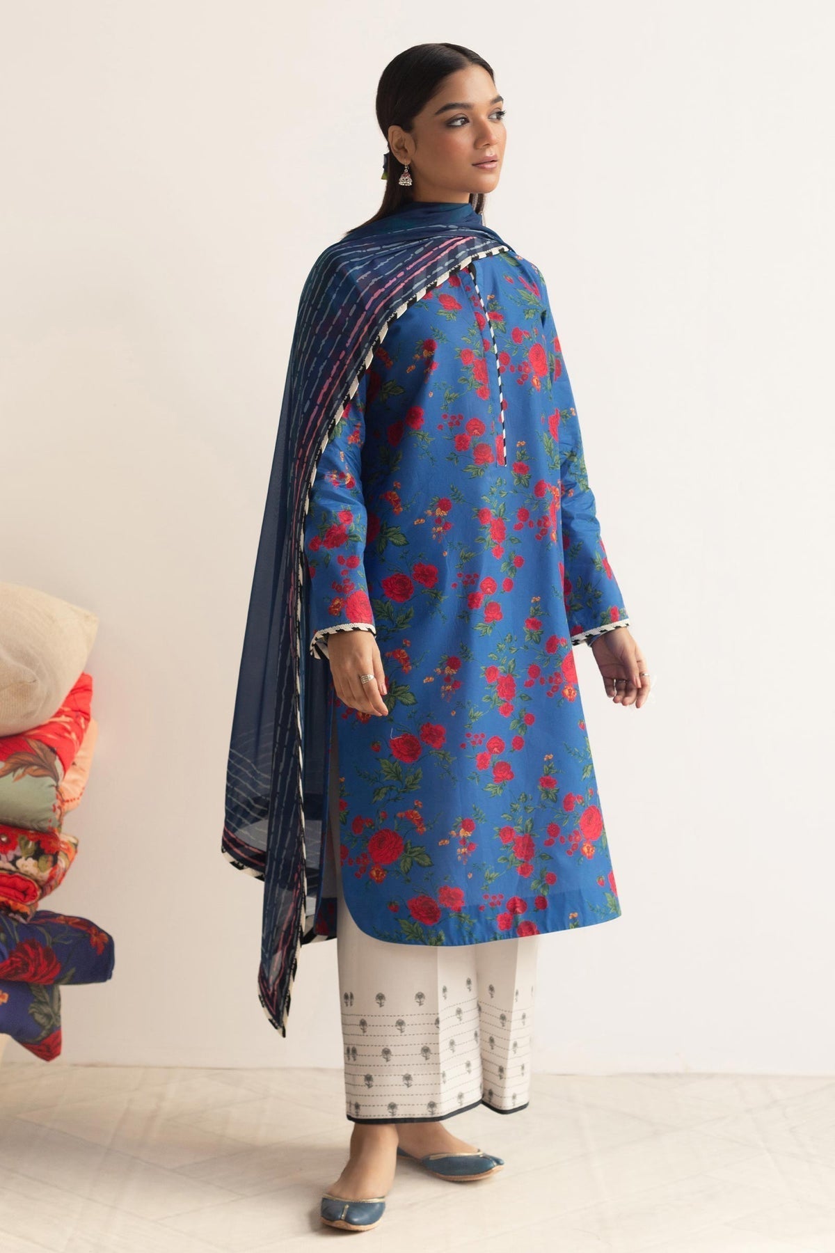 Zara Shahjahan | Coco Prints 24 | BULBUL-D1 by Designer Zara Shahjahan - House of Maryam - Pakistani Designer Ethnic Wear in {{ shop.shopifyCountryName }}