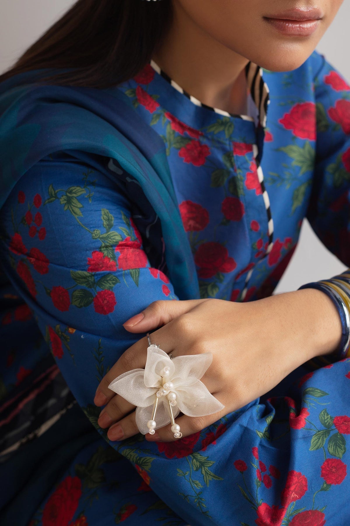 Zara Shahjahan | Coco Prints 24 | BULBUL-D1 -  Zara Shahjahan Luxury - Original Designer Dress - House of Maryam