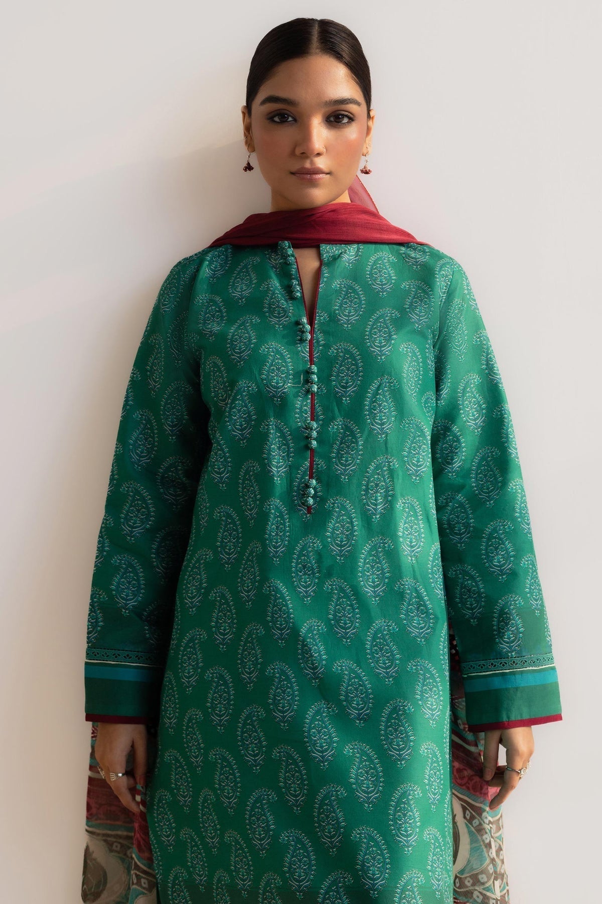 Zara Shahjahan | Coco Prints 24 | CHAAP-D4 by Designer Zara Shahjahan - House of Maryam - Pakistani Designer Ethnic Wear in {{ shop.shopifyCountryName }}