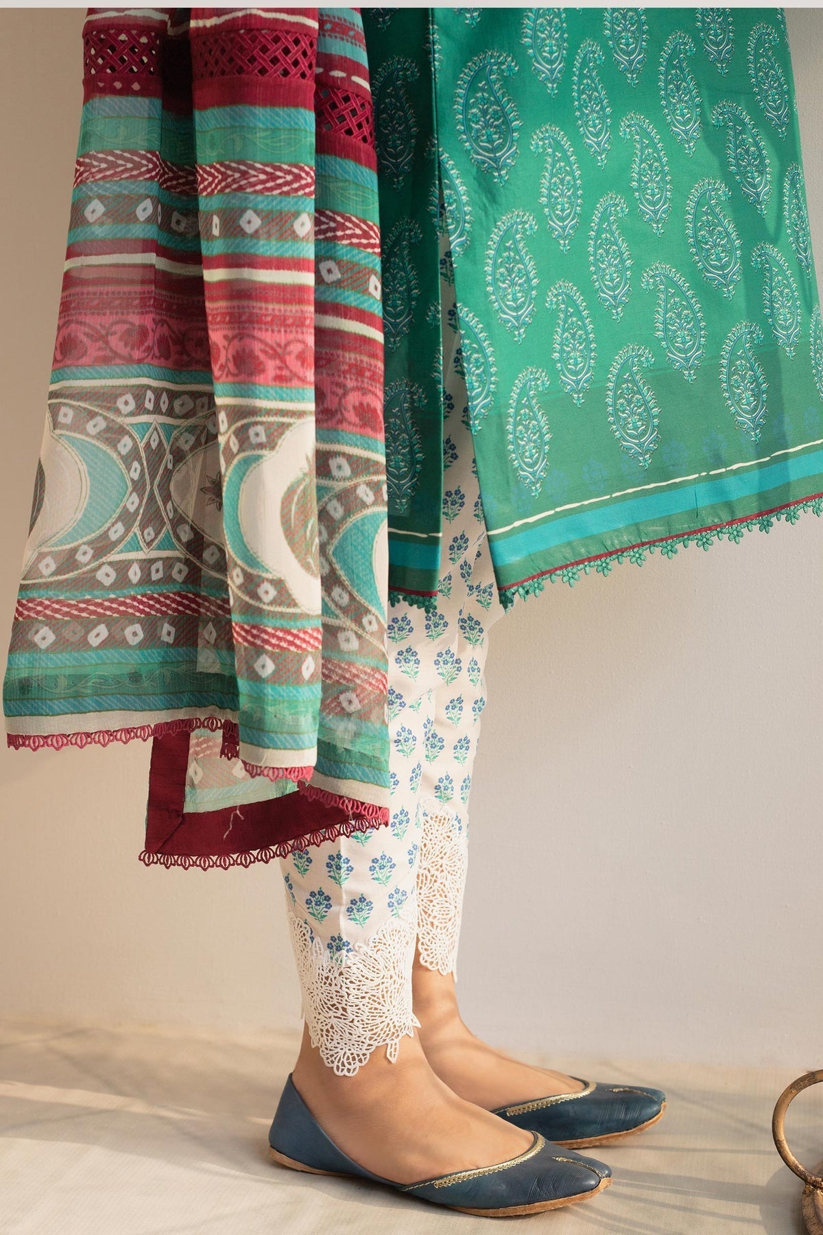 Zara Shahjahan | Coco Prints 24 | CHAAP-D4 -  Zara Shahjahan Luxury - Original Designer Dress - House of Maryam