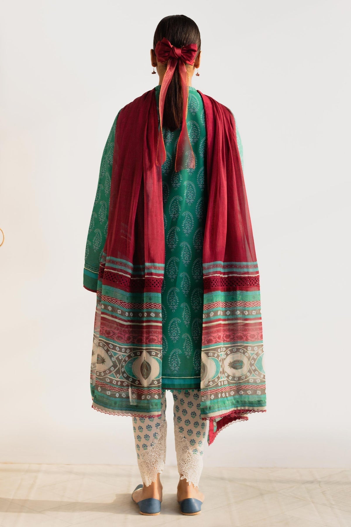 Zara Shahjahan | Coco Prints 24 | CHAAP-D4 -  Zara Shahjahan Luxury - Original Designer Dress - House of Maryam