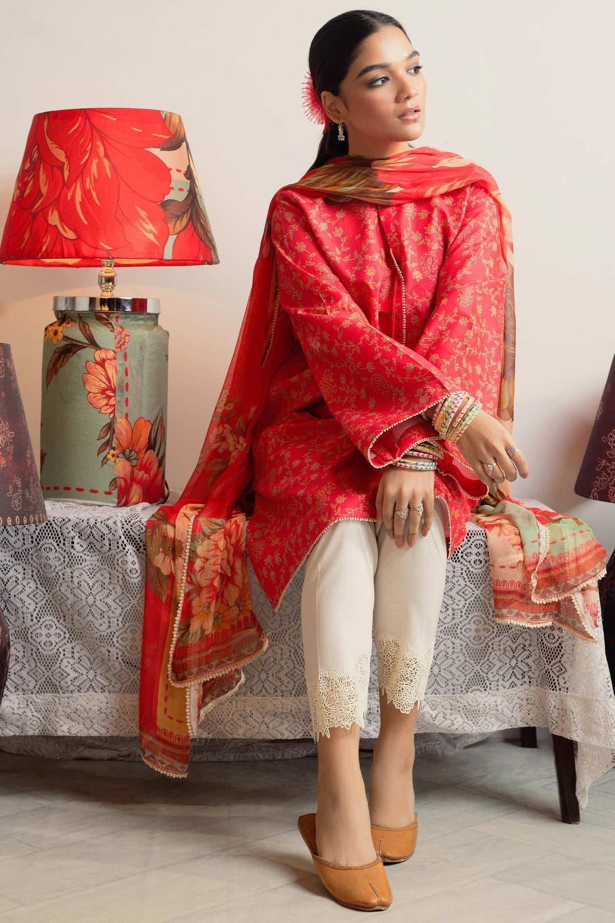 Zara Shahjahan | Coco Prints 24 | CHAMBELI-D8 by Designer Zara Shahjahan - House of Maryam - Pakistani Designer Ethnic Wear in {{ shop.shopifyCountryName }}