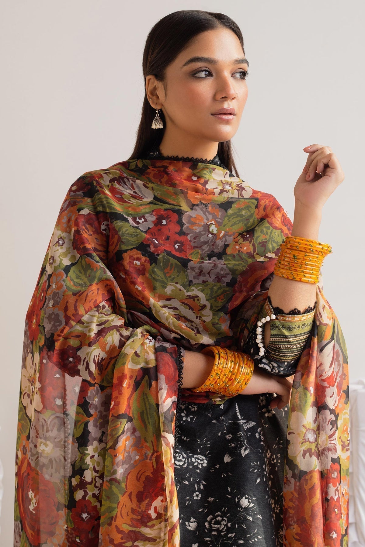 Zara Shahjahan | Coco Prints 24 | AFSANA-D7 -  Zara Shahjahan Luxury - Original Designer Dress - House of Maryam