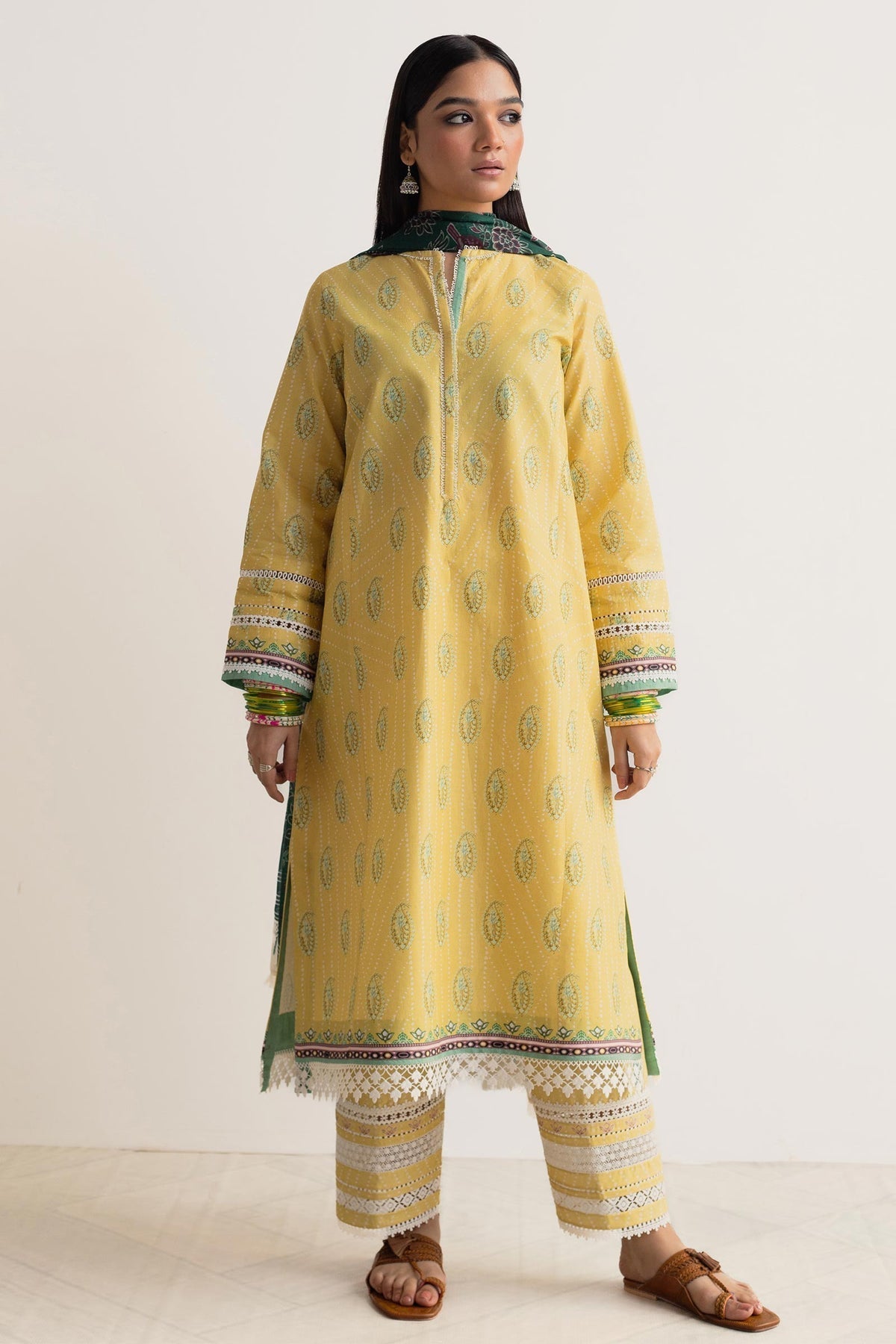 Zara Shahjahan | Coco Prints 24 | CHAMPA-D10 -  Zara Shahjahan Luxury - Original Designer Dress - House of Maryam