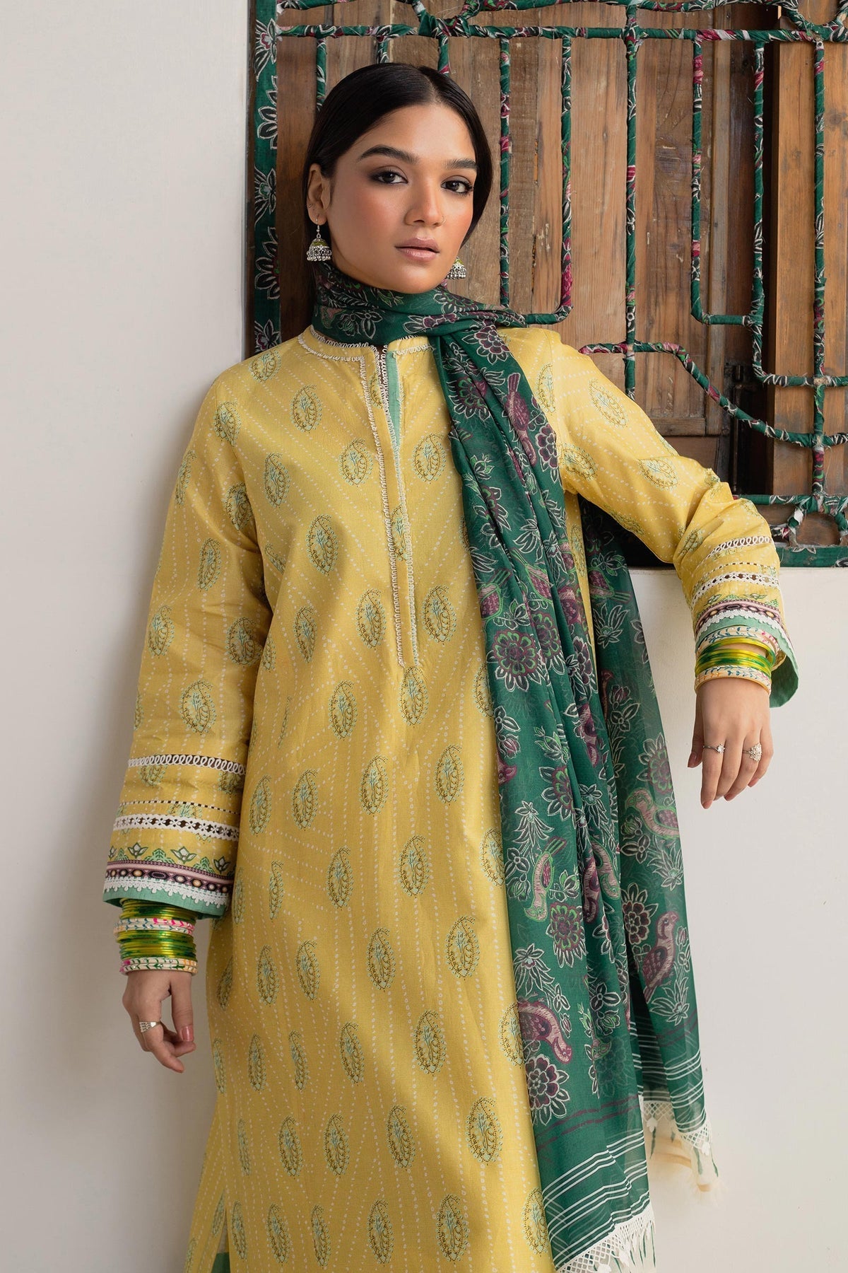 Zara Shahjahan | Coco Prints 24 | CHAMPA-D10 -  Zara Shahjahan Luxury - Original Designer Dress - House of Maryam