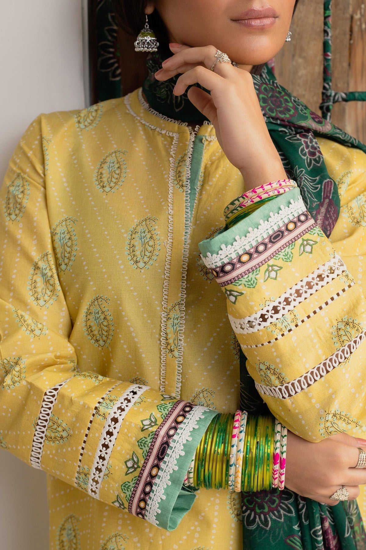 Zara Shahjahan | Coco Prints 24 | CHAMPA-D10 -  Zara Shahjahan Luxury - Original Designer Dress - House of Maryam