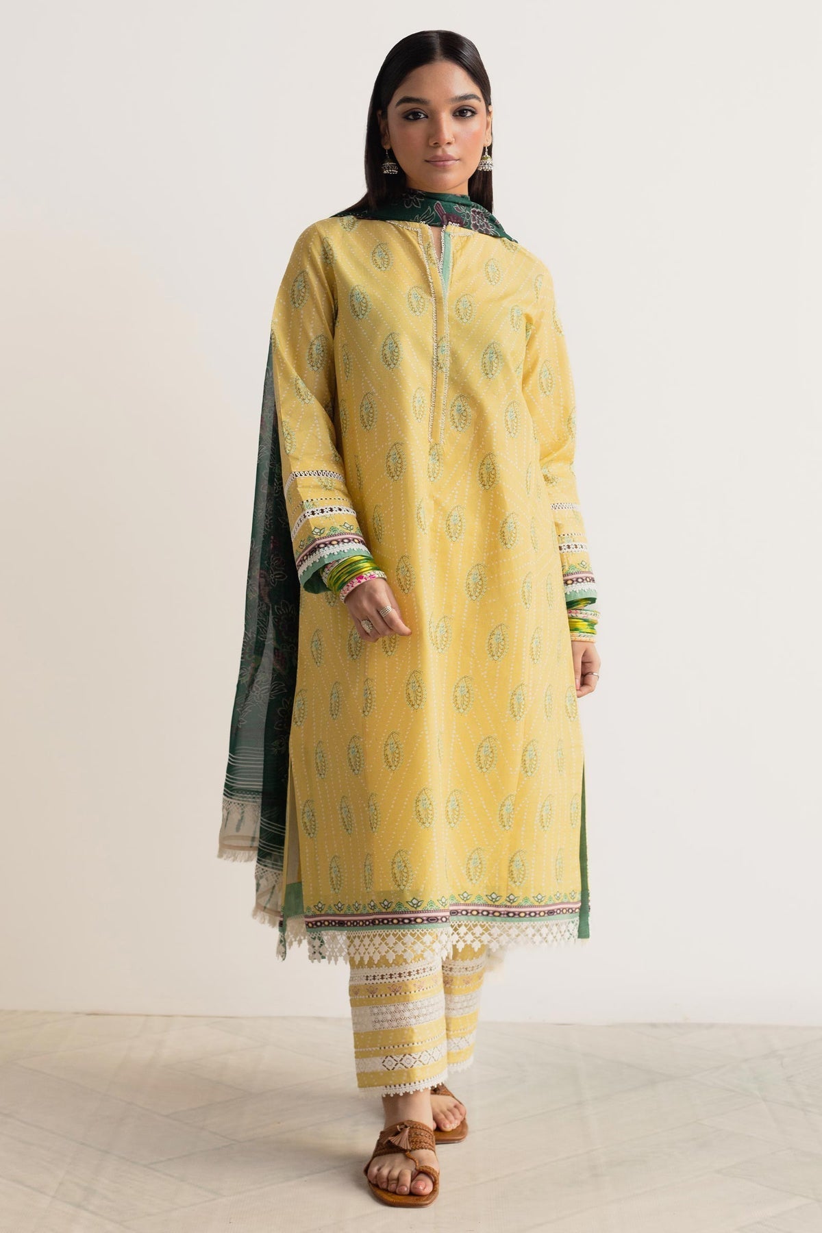 Zara Shahjahan | Coco Prints 24 | CHAMPA-D10 -  Zara Shahjahan Luxury - Original Designer Dress - House of Maryam