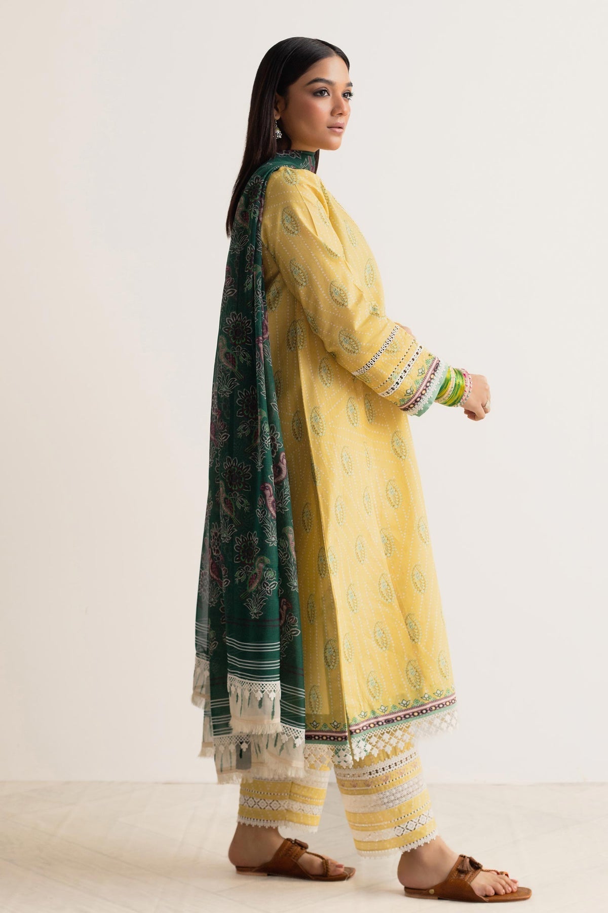 Zara Shahjahan | Coco Prints 24 | CHAMPA-D10 -  Zara Shahjahan Luxury - Original Designer Dress - House of Maryam