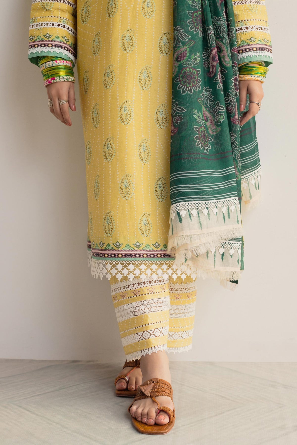 Zara Shahjahan | Coco Prints 24 | CHAMPA-D10 -  Zara Shahjahan Luxury - Original Designer Dress - House of Maryam