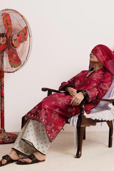 Zara Shahjahan | Coco Prints 24 | GULAB-D5 -  Zara Shahjahan Luxury - Original Designer Dress - House of Maryam