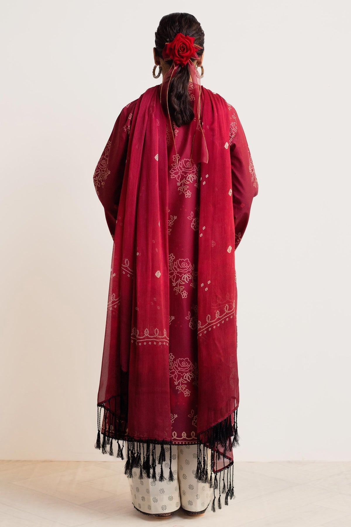 Zara Shahjahan | Coco Prints 24 | GULAB-D5 -  Zara Shahjahan Luxury - Original Designer Dress - House of Maryam