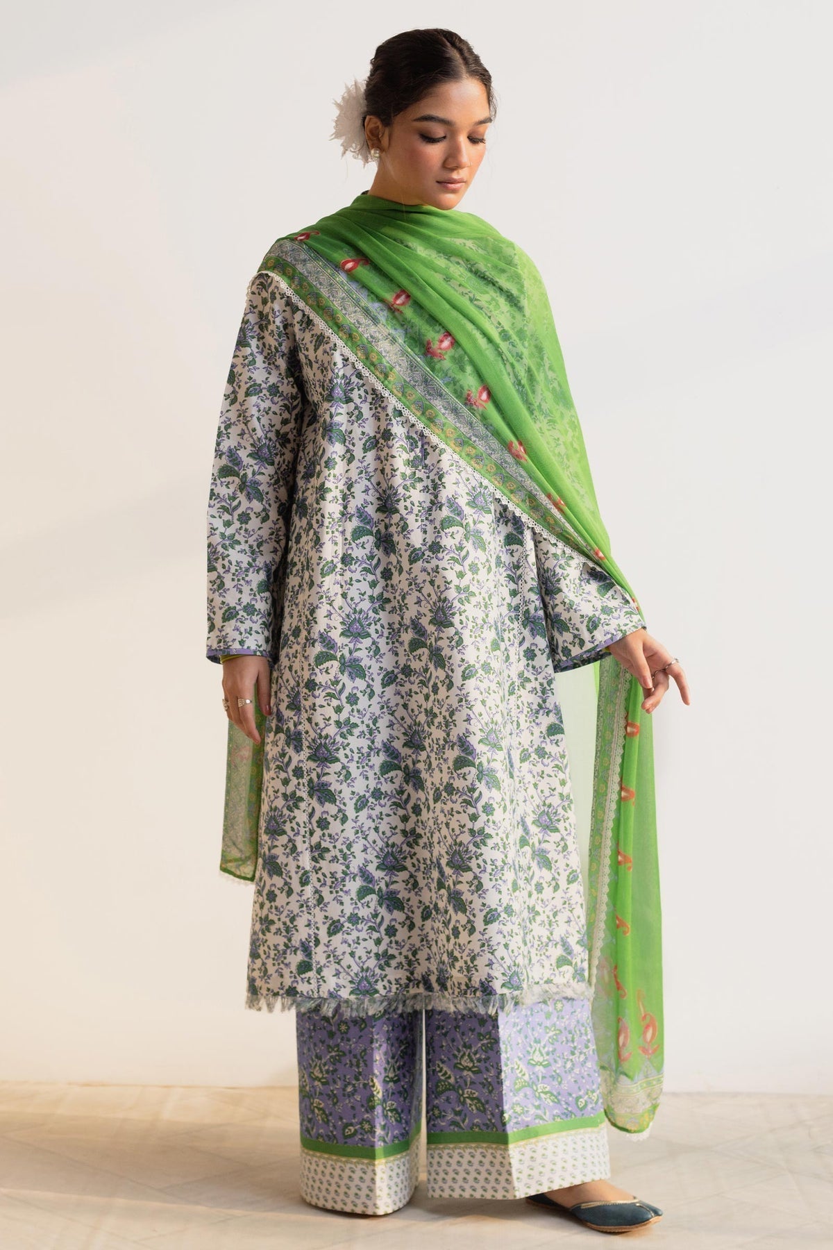 Zara Shahjahan | Coco Prints 24 | NARGIS-D2 -  Zara Shahjahan Luxury - Original Designer Dress - House of Maryam