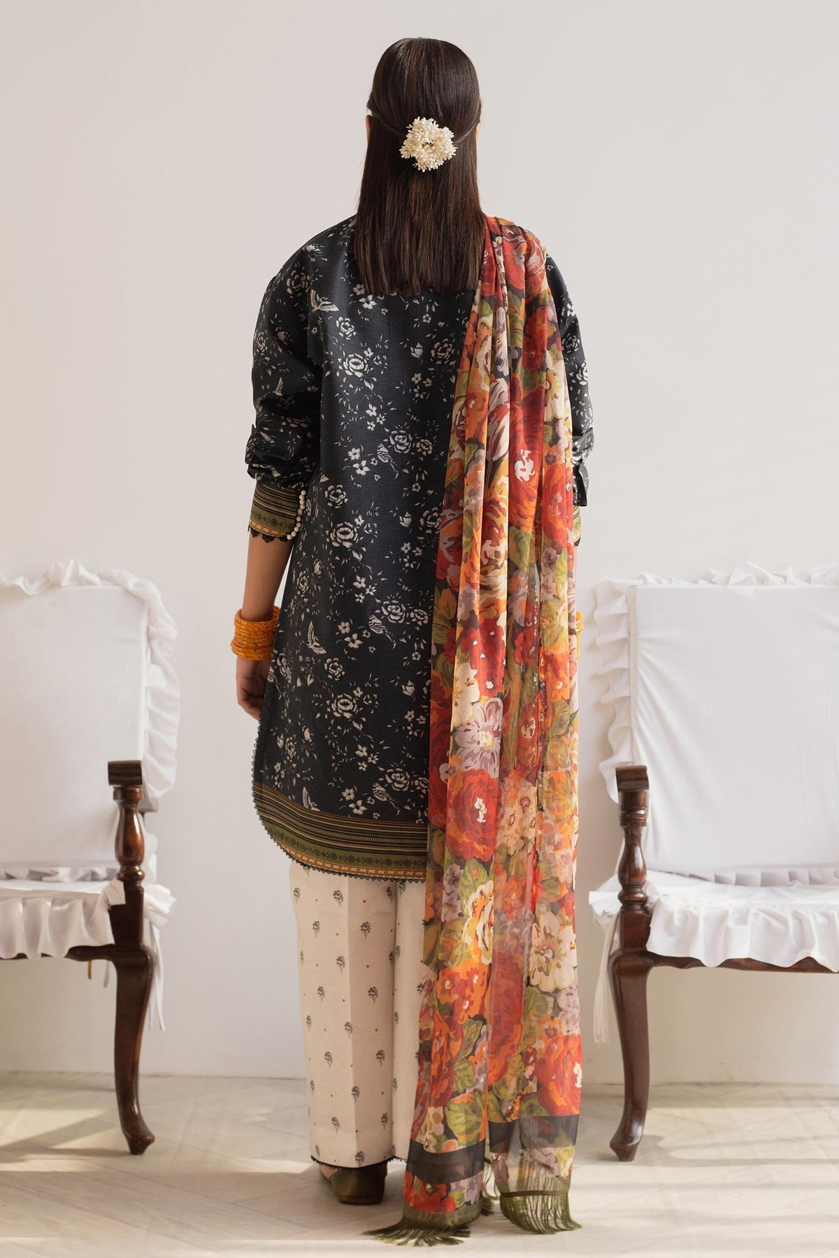 Zara Shahjahan | Coco Prints 24 | AFSANA-D7 -  Zara Shahjahan Luxury - Original Designer Dress - House of Maryam