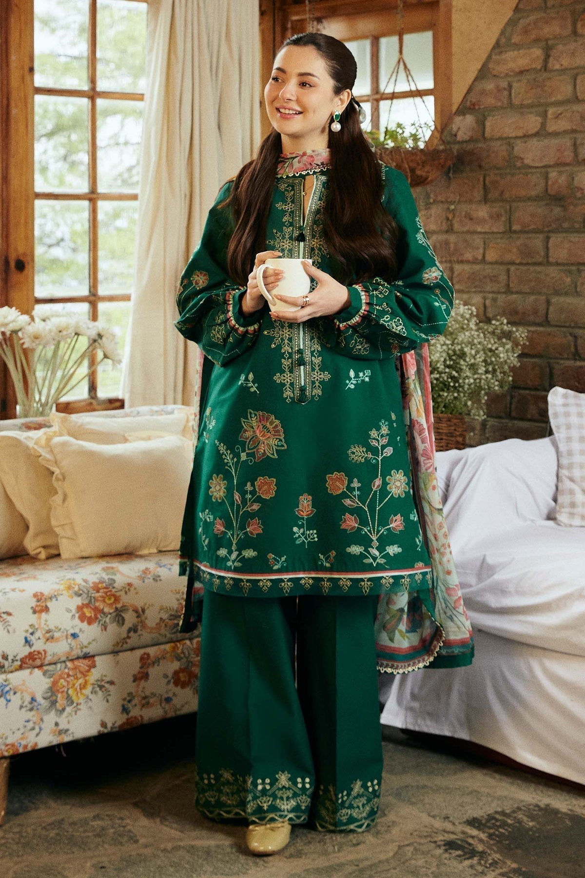 Zara Shahjahan | Coco Lawn Vol 2 | ZAIRA-9A -  Zara Shahjahan Luxury - Original Designer Dress - House of Maryam
