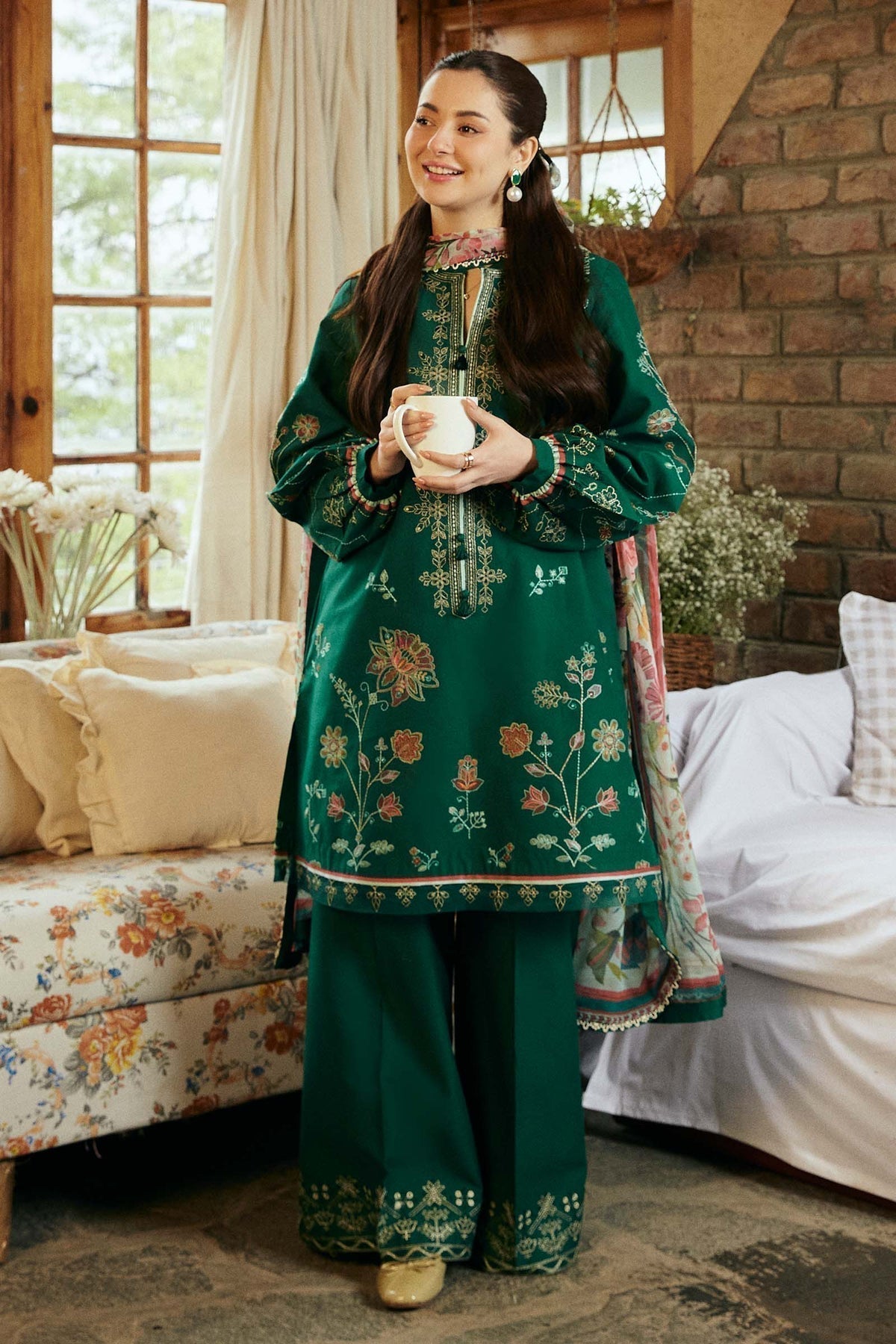 Zara Shahjahan | Coco Lawn Vol 2 | ZAIRA-9A by Designer Zara Shahjahan - House of Maryam - Pakistani Designer Ethnic Wear in {{ shop.shopifyCountryName }}