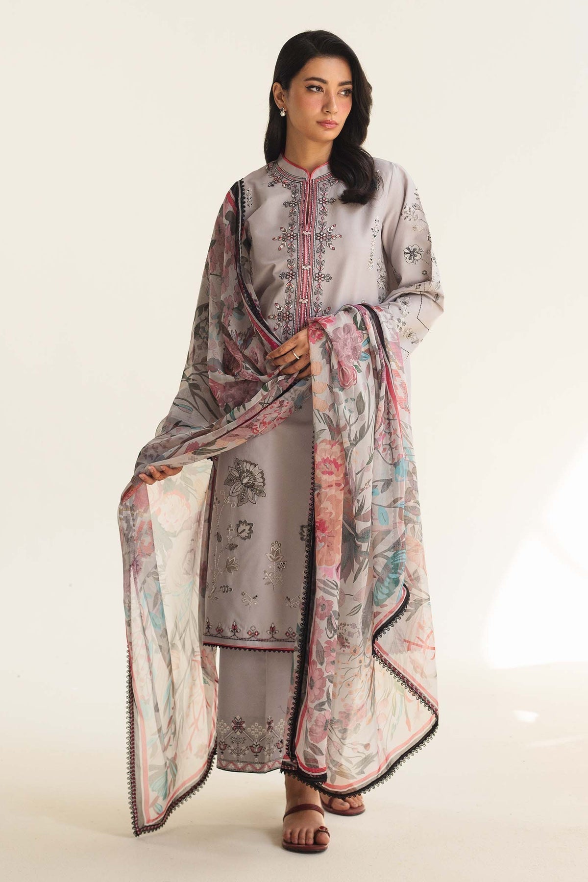 Zara Shahjahan | Coco Lawn Vol 2 | ZAIRA-9B by Designer Zara Shahjahan - House of Maryam - Pakistani Designer Ethnic Wear in {{ shop.shopifyCountryName }}