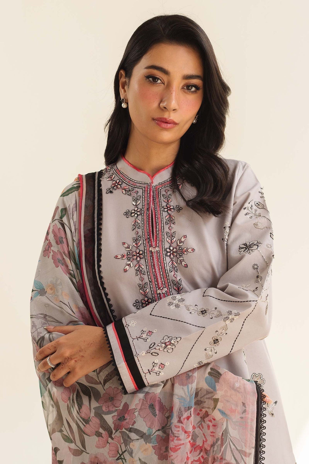 Zara Shahjahan | Coco Lawn Vol 2 | ZAIRA-9B by Designer Zara Shahjahan - House of Maryam - Pakistani Designer Ethnic Wear in {{ shop.shopifyCountryName }}