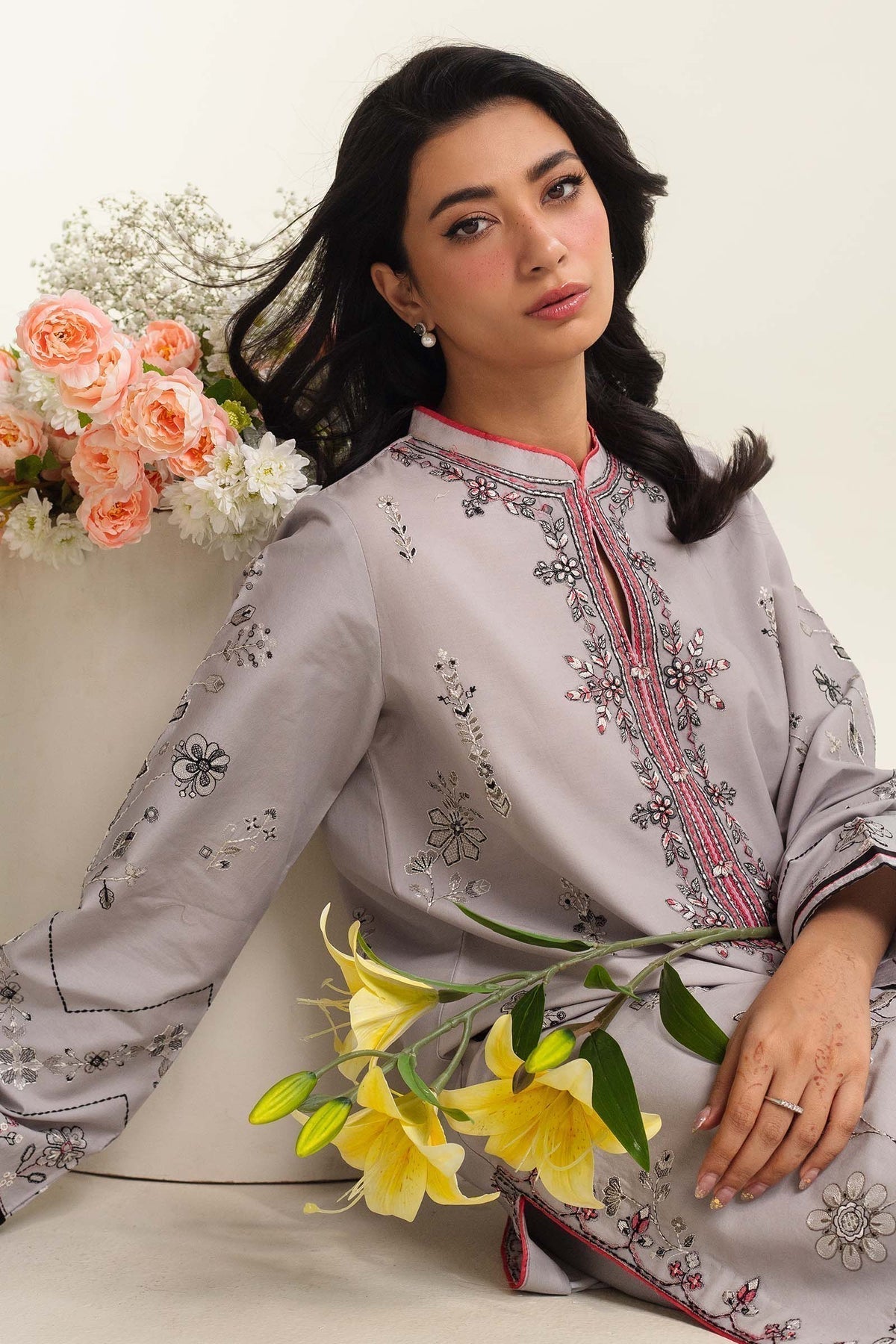 Zara Shahjahan | Coco Lawn Vol 2 | ZAIRA-9B by Designer Zara Shahjahan - House of Maryam - Pakistani Designer Ethnic Wear in {{ shop.shopifyCountryName }}