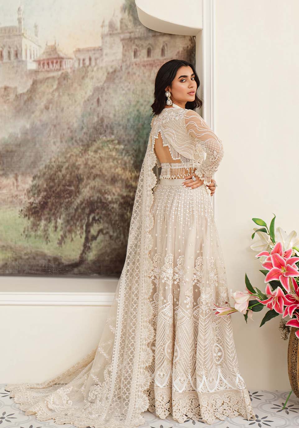 Zarqash | Rubaai Wedding Festive 23 | Arela by Designer Zarqash - House of Maryam - Pakistani Designer Ethnic Wear in {{ shop.shopifyCountryName }}