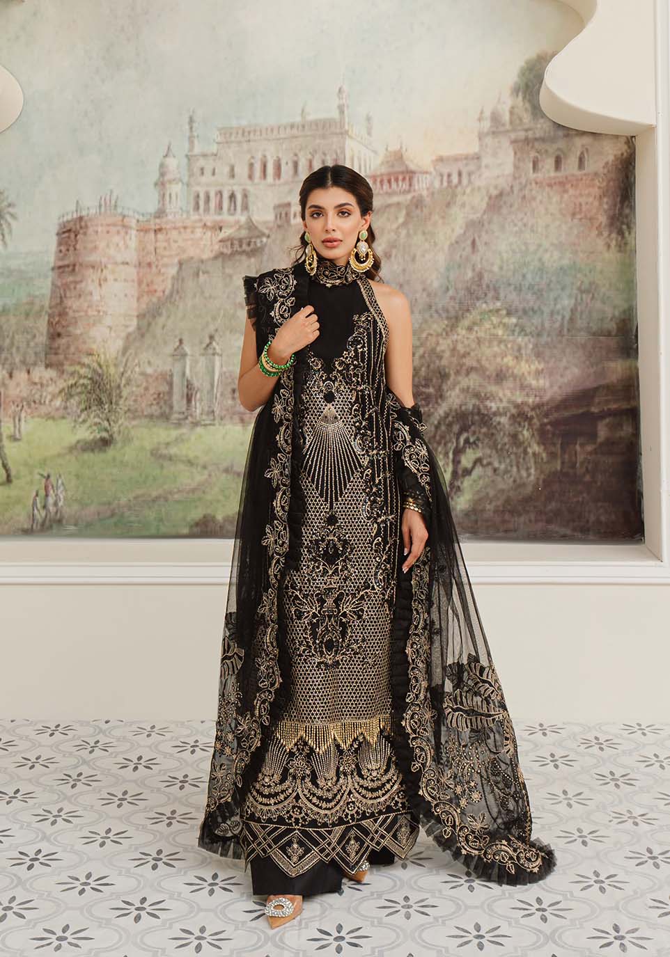 Zarqash | Rubaai Wedding Festive 23 | Lila -  Zarqash Bridal - Original Designer Dress - House of Maryam