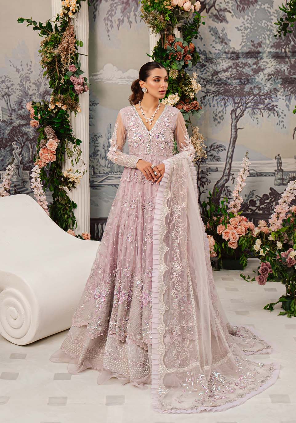 Zarqash | Rubaai Wedding Festive 23 | Rosela by Designer Zarqash - House of Maryam - Pakistani Designer Ethnic Wear in {{ shop.shopifyCountryName }}