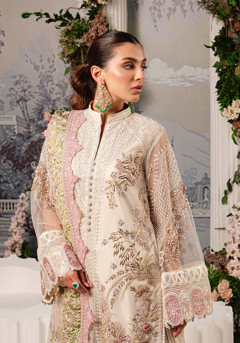 Zarqash | Rubaai Wedding Festive 23 | Yara by Designer Zarqash - House of Maryam - Pakistani Designer Ethnic Wear in {{ shop.shopifyCountryName }}