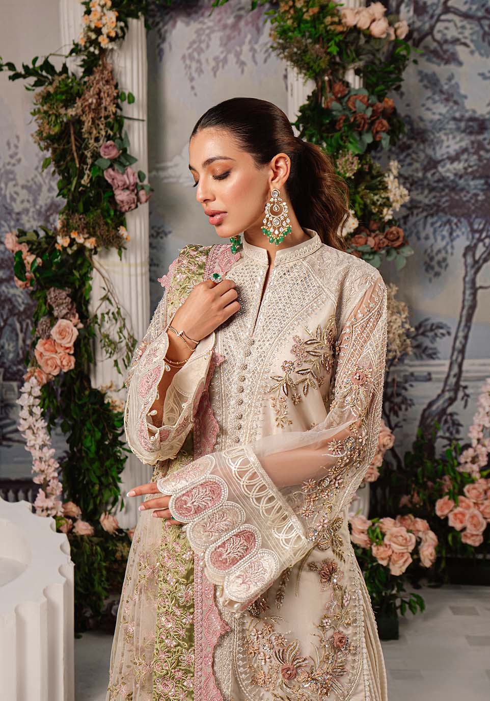 Zarqash | Rubaai Wedding Festive 23 | Yara by Designer Zarqash - House of Maryam - Pakistani Designer Ethnic Wear in {{ shop.shopifyCountryName }}