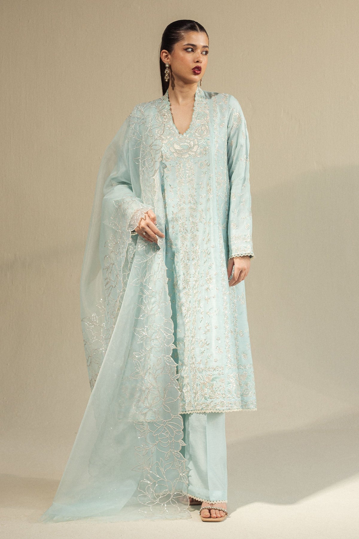 Zara Shahjahan | Fall Festive 24 | ZC-2077 -  Zara Shahjahan Ladies Clothes - Original Designer Dress - House of Maryam