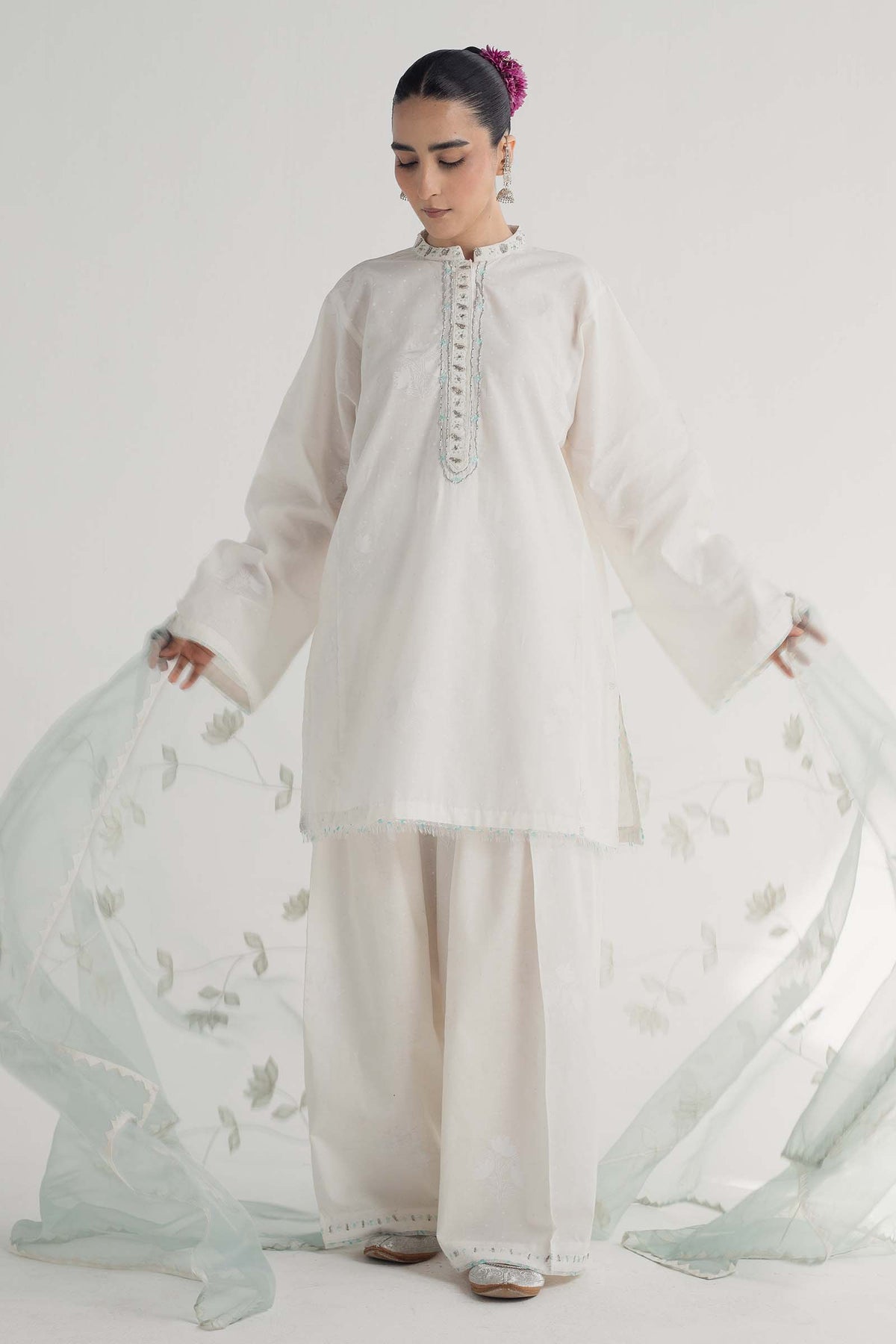 Zara Shahjahan | Handcrafted Suits | ZHC-046 -  Zarposh Luxury - Original Designer Dress - House of Maryam