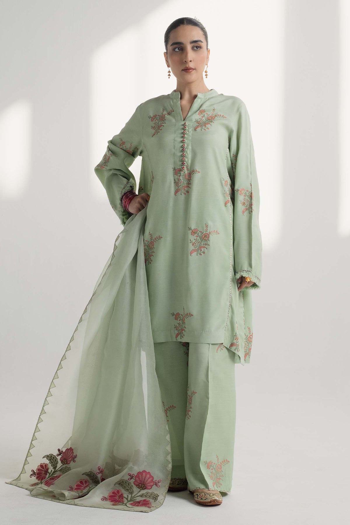 Zara Shahjahan | Handcrafted Suits | ZHC-047 -  Zara Shahjahan Luxury - Original Designer Dress - House of Maryam
