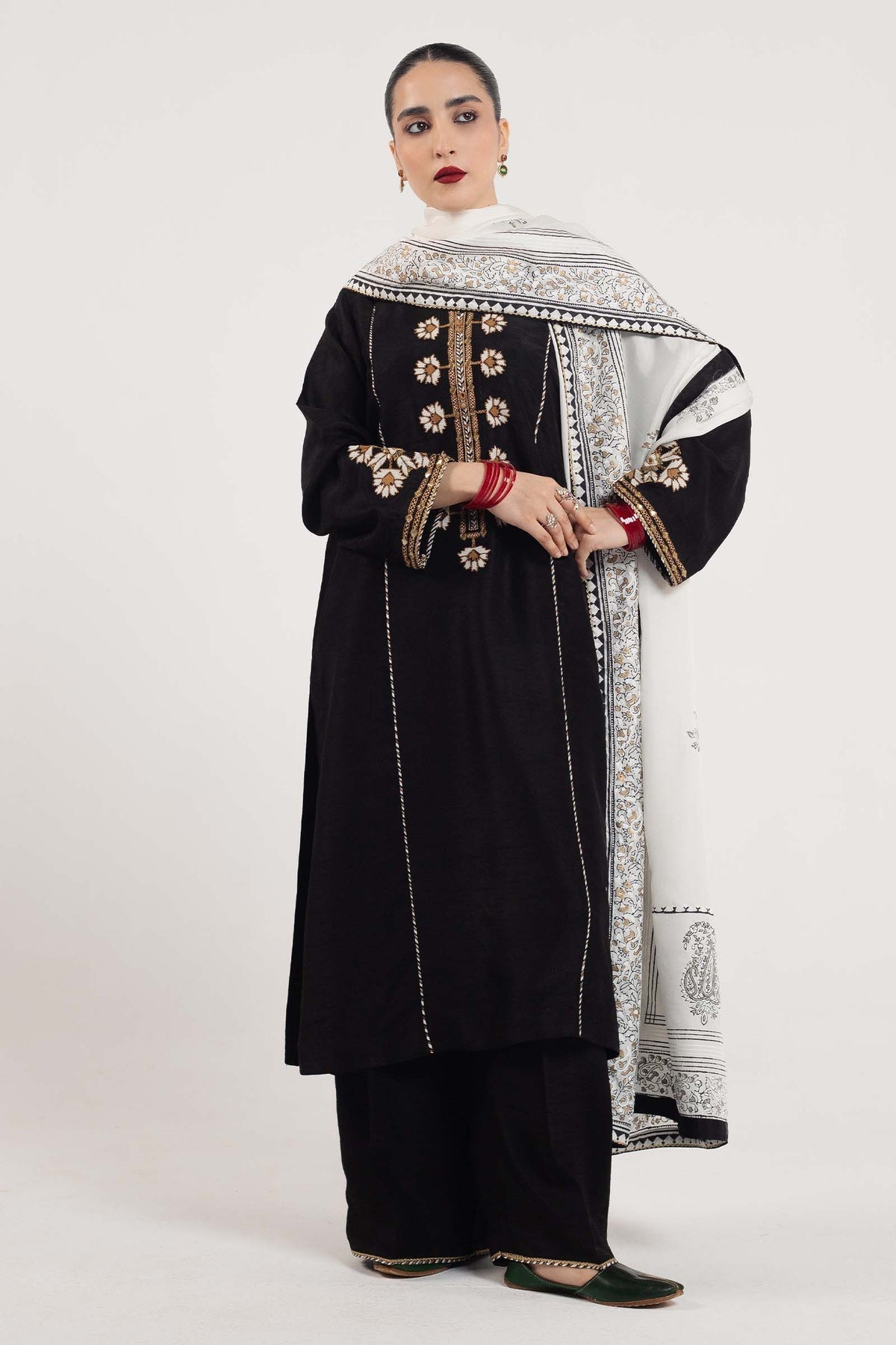 Zara Shahjahan | Handcrafted Suits | ZHC-048 -  Zara Shahjahan Luxury - Original Designer Dress - House of Maryam