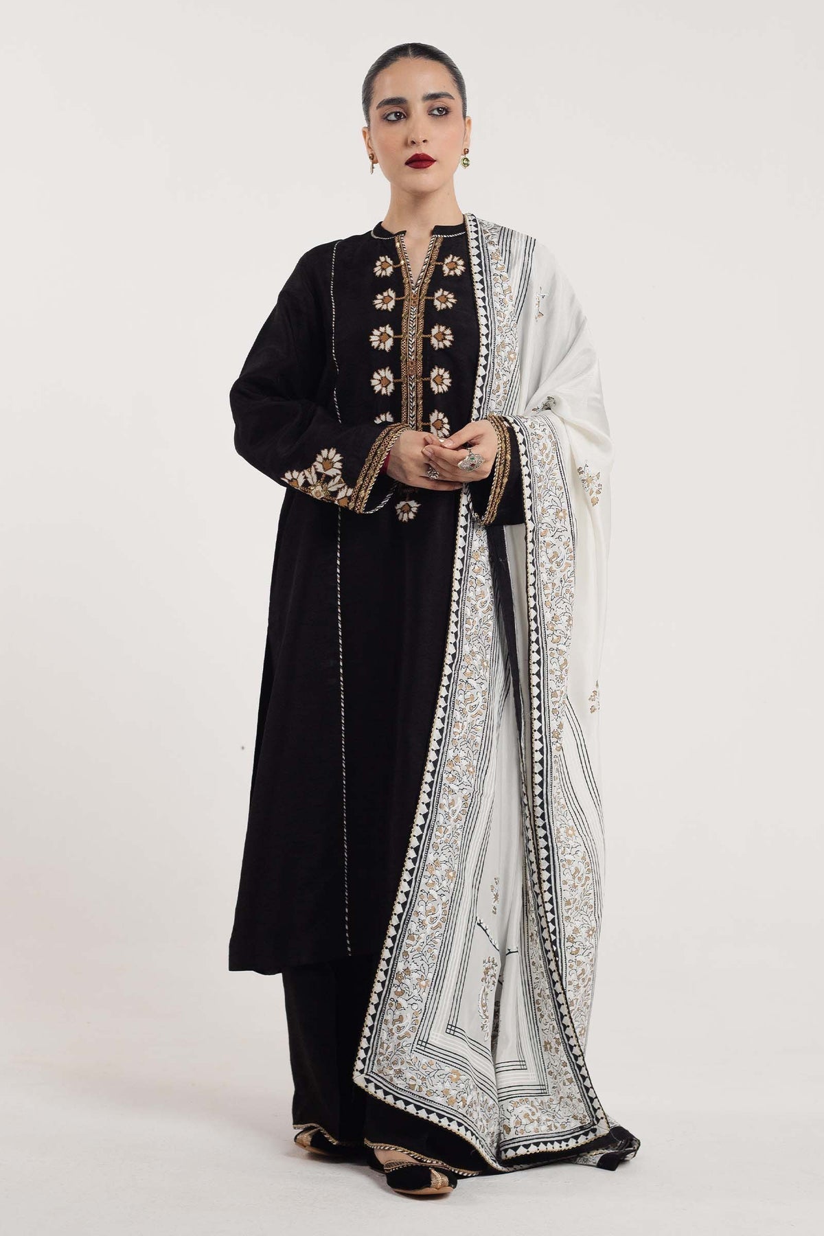 Zara Shahjahan | Handcrafted Suits | ZHC-048 -  Zara Shahjahan Luxury - Original Designer Dress - House of Maryam
