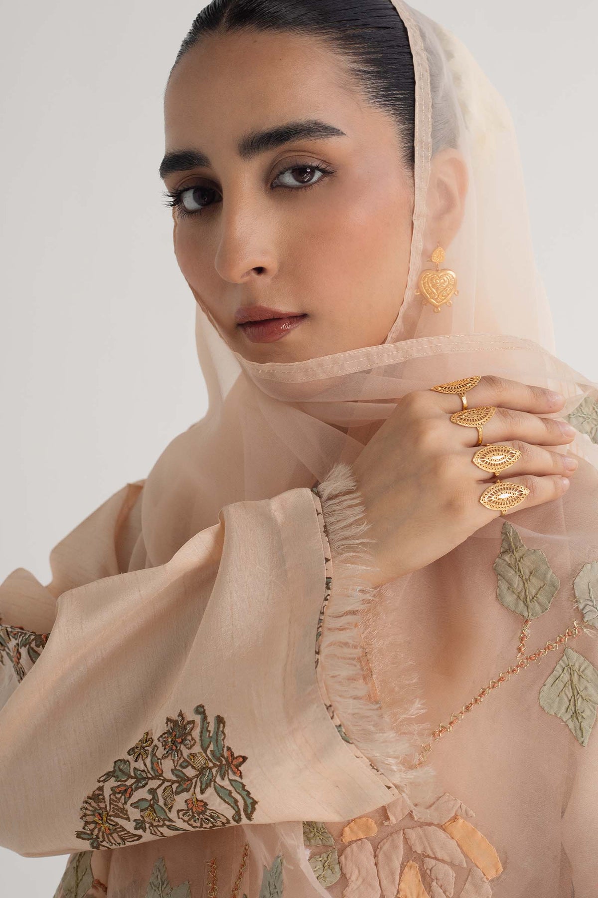 Zara Shahjahan | Handcrafted Suits | ZHC-049 -  Zara Shahjahan Luxury - Original Designer Dress - House of Maryam