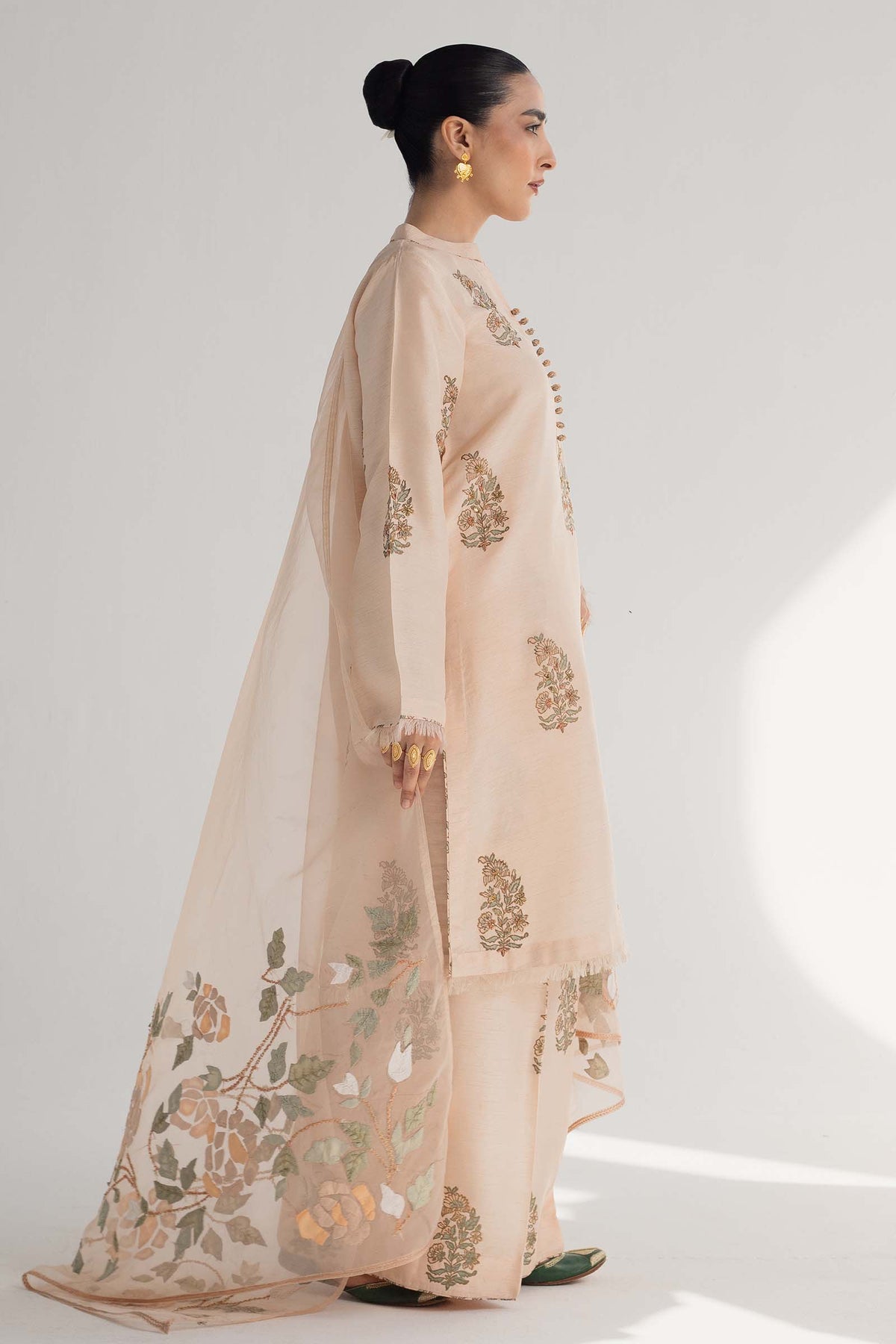 Zara Shahjahan | Handcrafted Suits | ZHC-049 -  Zara Shahjahan Luxury - Original Designer Dress - House of Maryam