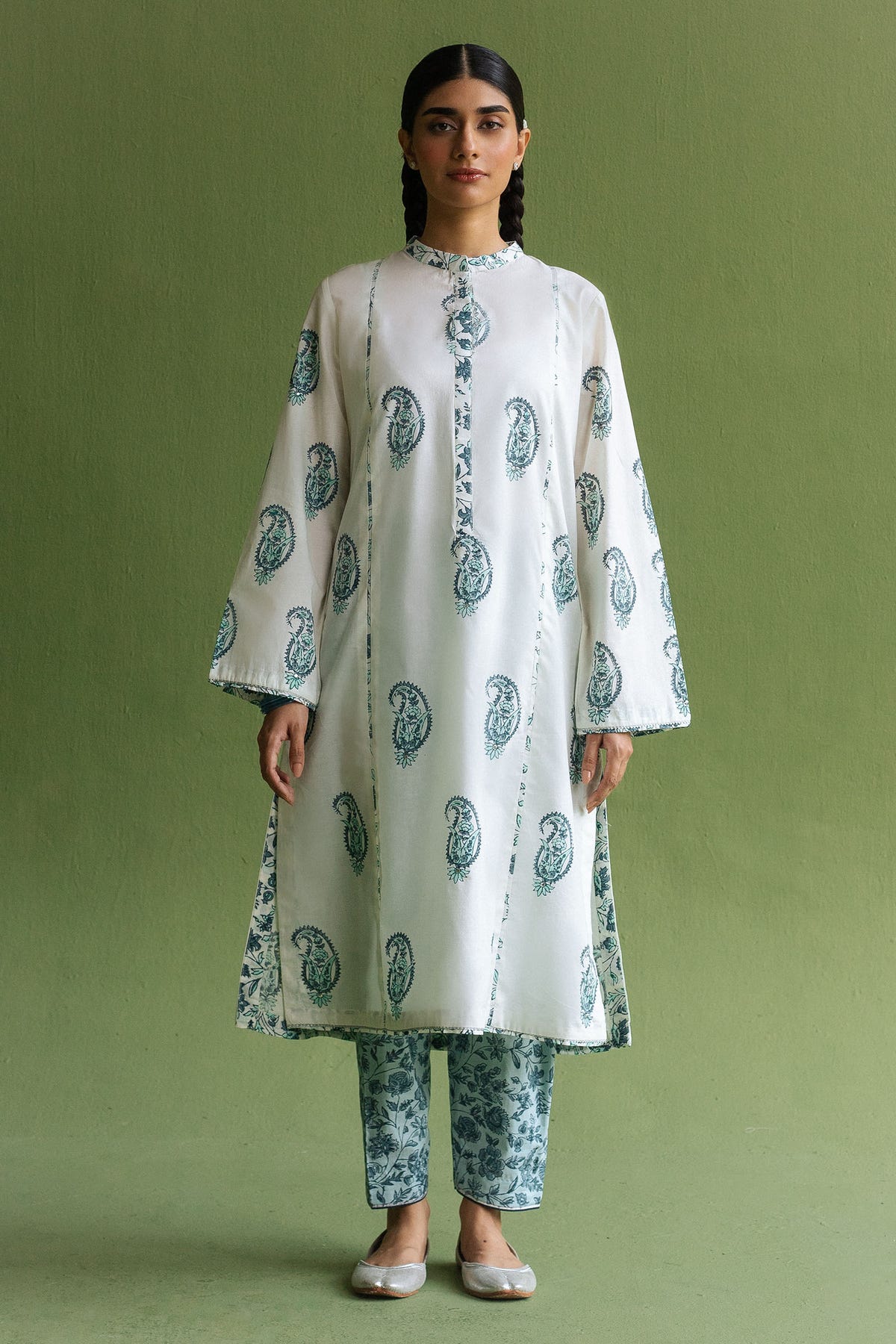 Zara Shahjahan | Handcrafted Suits | ZHC-054 -  Zara Shahjahan Luxury - Original Designer Dress - House of Maryam