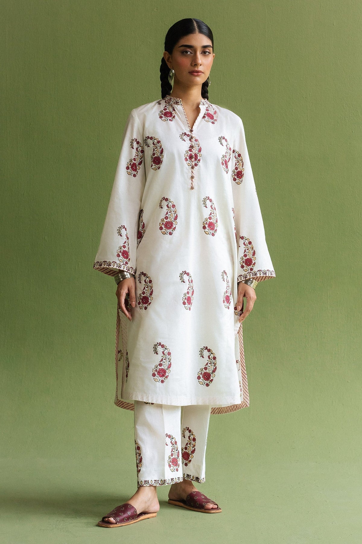 Zara Shahjahan | Handcrafted Suits | ZHC-055 -  Zara Shahjahan Luxury - Original Designer Dress - House of Maryam