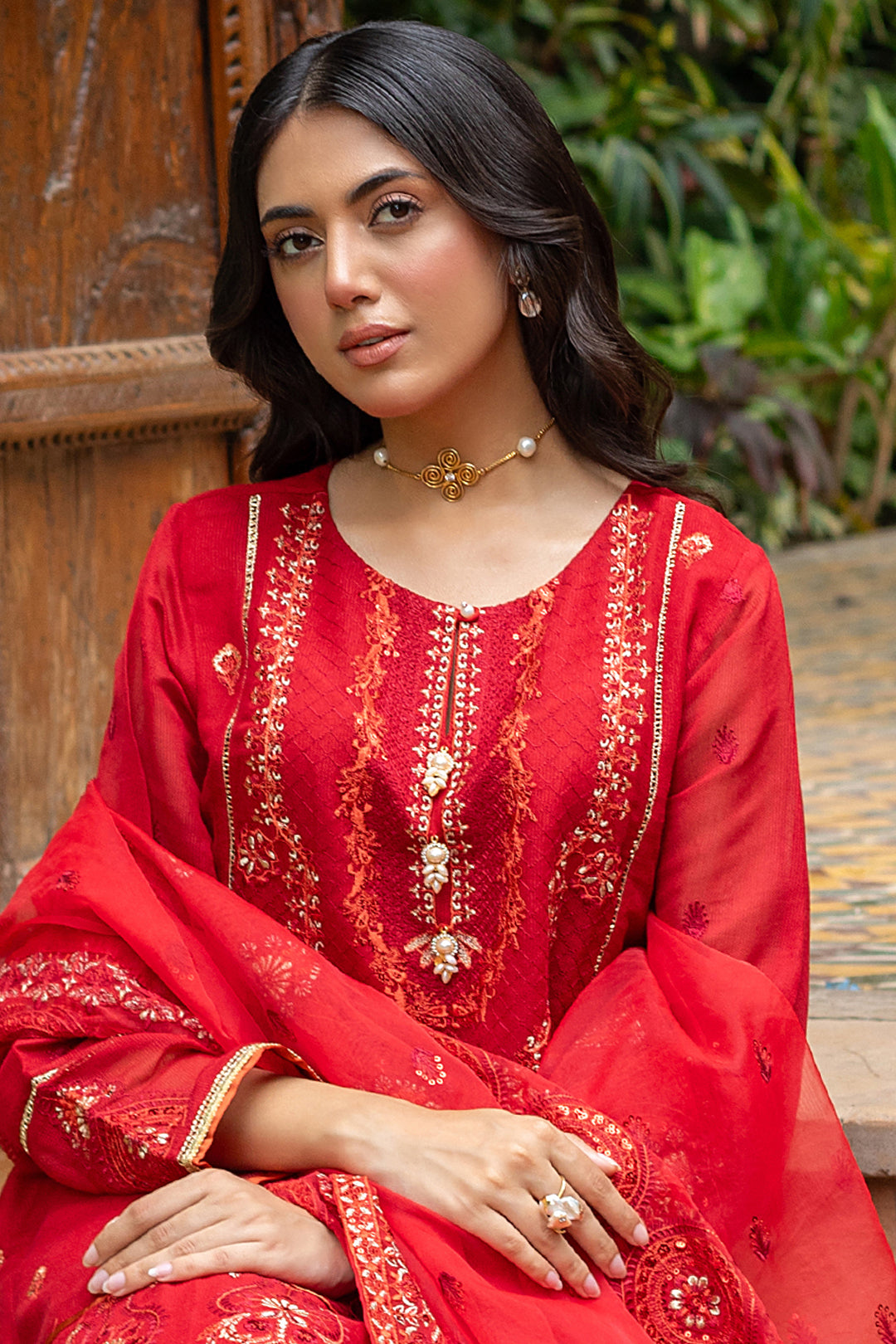 Zellbury | Summer Pret | Embroidered Kurta Dupatta Trouser - 3222 -  Zellbury Women Luxury Pret - Original Designer Dress - House of Maryam